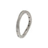 14K Gold Thin Organic Eternity Band With White Diamonds - Hozoni Designs