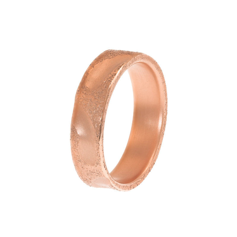 Women's 14K Gold Carved Band