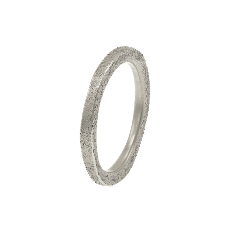 Women's 14K Gold Thin Organic Band